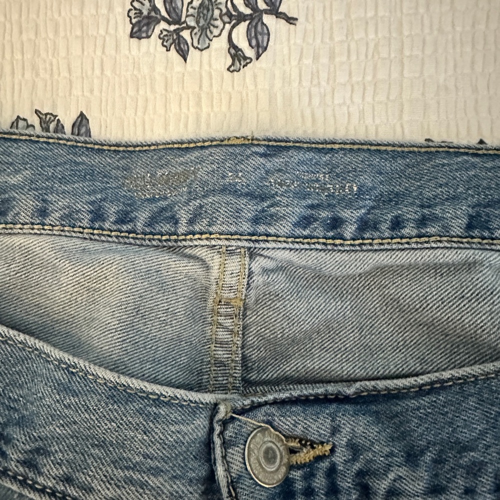Women’s Blue Cargo Jeans - Picture 5 of 5